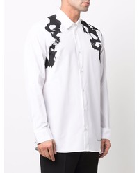 Alexander McQueen Patterned Button Up Shirt