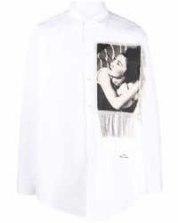 Jil Sander Photograph Print Cotton Shirt