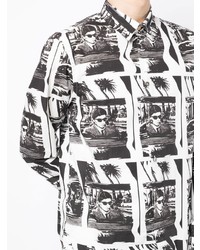 PS Paul Smith Photographic Print Long Sleeved Shirt