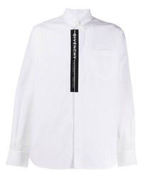 Givenchy Striped Branded Tape Shirt
