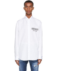 DSQUARED2 White Ceresio 9 Shirt