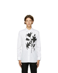Alexander McQueen White Floral Shirt