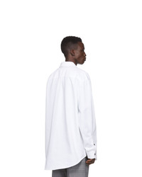 Off-White White Gabardine Shirt