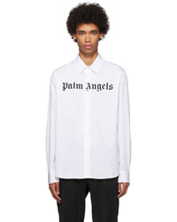 Palm Angels White Logo Shirt