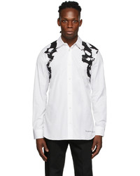 Alexander McQueen White Popeline Shirt