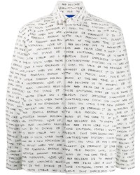 Ader Error Writing Print Shirt
