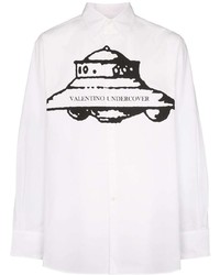 Valentino X Undercover Ufo Print Shirt