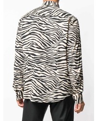 Bottega Veneta Zebra Print Shirt