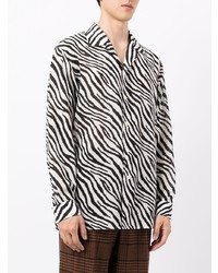 Bed J.W. Ford Zebra Print Shirt
