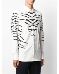 Neil Barrett Zebra Stripe Shirt
