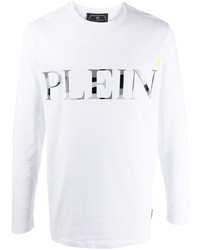 Philipp Plein Camouflage Logo Print T Shirt