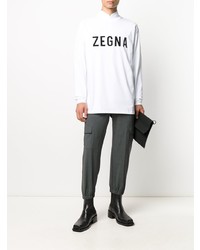 Ermenegildo Zegna Fearofgodzegna Logo Print T Shirt