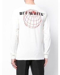 Off-White Globe Long Sleeve T Shirt