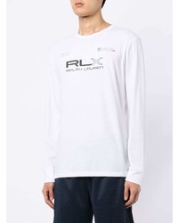 Polo Ralph Lauren Logo Print Cotton Long Sleeve T Shirt