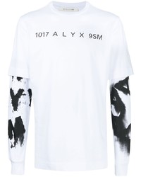 1017 Alyx 9Sm Logo Print Long Sleeve T Shirt