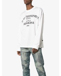 Mastermind Japan Missions Long Sleeve Cotton T Shirt