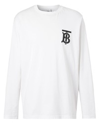 Burberry Monogram Motif Long Sleeve T Shirt