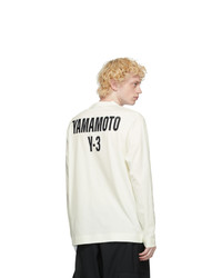 Y-3 Off White Graphic Ch2 Long Sleeve T Shirt
