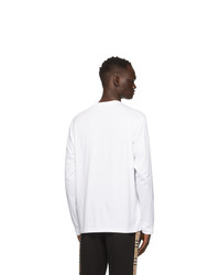 Burberry White Atherton T Shirt