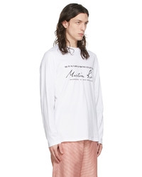 Martine Rose White Cotton T Shirt