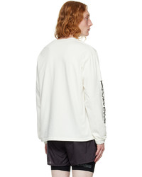 Satisfy White Dermapeace Long Sleeve T Shirt