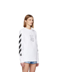 Off-White White Pencil Arrows T Shirt