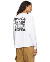 Jam White Shapes Long Sleeve T Shirt
