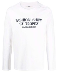 Zadig & Voltaire Zadigvoltaire Slogan Print Long Sleeve T Shirt