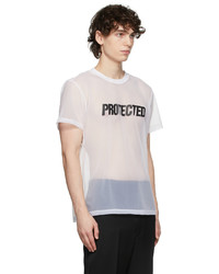 Johnlawrencesullivan White Protected T Shirt