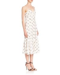 Victoria Beckham Cami Printed Midi Dress