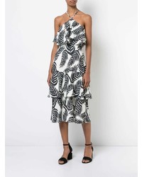 Patbo Palm Print Halterneck Dress