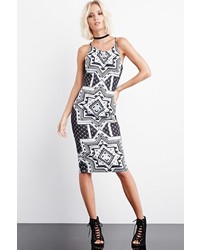Forever 21 Rise Of Dawn Good Vibes Midi Dress