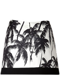 Fausto Puglisi Palm Tree Mini Skirt