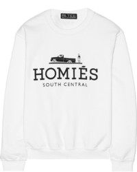 Brian Lichtenberg Homis Cotton Blend Jersey Sweatshirt