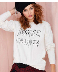 Costanza Print Loose Sweatshirt
