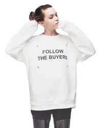 Follow The Buyers Cotton Sweatshirt