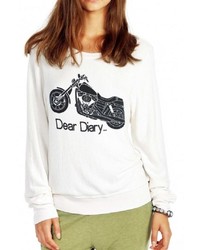 Wildfox Couture Wildfox Dear Diary Sweatshirt