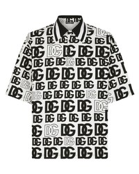 Dolce & Gabbana Dg Logo Piqu Polo Shirt