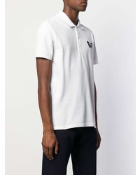 Alexander McQueen Embroidered Butterfly Polo Shirt