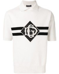 Dolce & Gabbana Henley Cashmere Polo Shirt