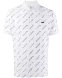 lacoste live Logo Print Polo Shirt