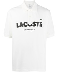 lacoste live Logo Print Polo Shirt