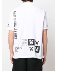 Lacoste Minecraft Logo Print Polo Shirt