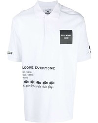 Lacoste Minecraft Logo Print Polo Shirt
