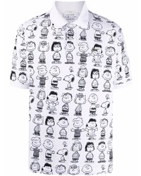 Lacoste X Peanuts Printed Pique Polo Shirt