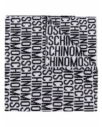Moschino All Over Logo Print Scarf
