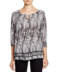Status By Chenault Printed Blouse
