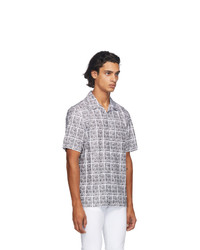 Fendi Black And White Joshua Vides Edition Short Sleeve Shirt
