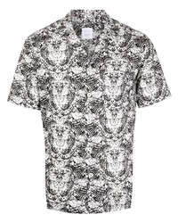 Xacus Butterfly Print Shirt