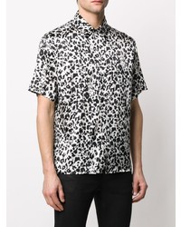 Laneus Cheetah Print Shirt
